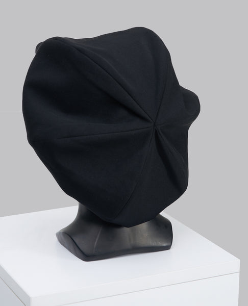 WOOL GABARDINE CASQUETTE