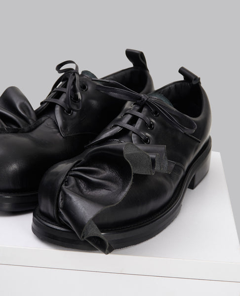 CDG X KIDS LOVE GAITE FRILLED DERBYS