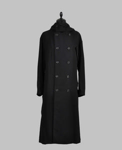 LONG HOODED COAT