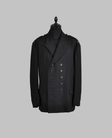 WOOL GABARDINE GUSSET JACKET