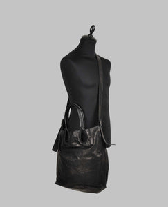 SHOULDER LEATHER TOTE BAG