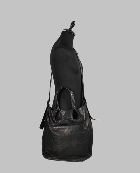 SHOULDER LEATHER TOTE BAG