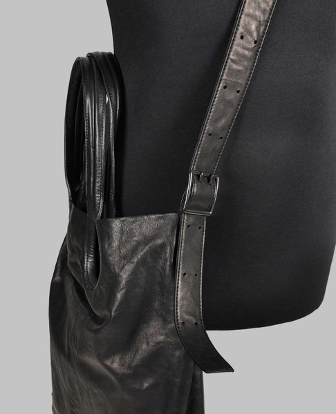 SHOULDER LEATHER TOTE BAG