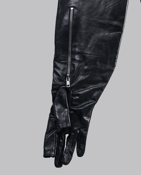 ZIP POCKET LEATHER GLOVES