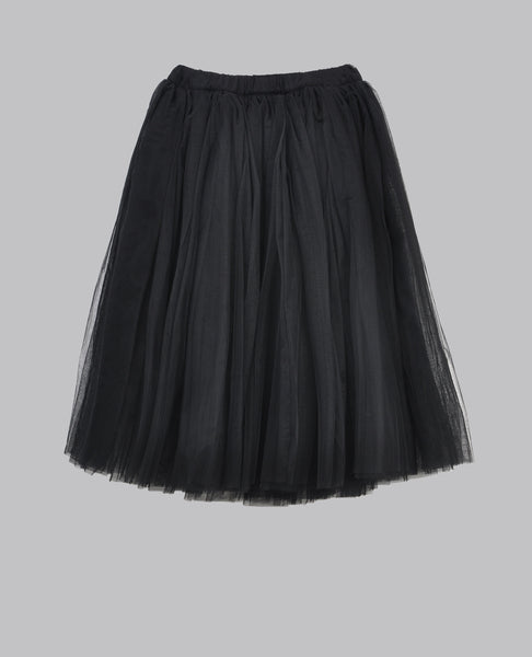 TULLE MID LENGTH SKIRT