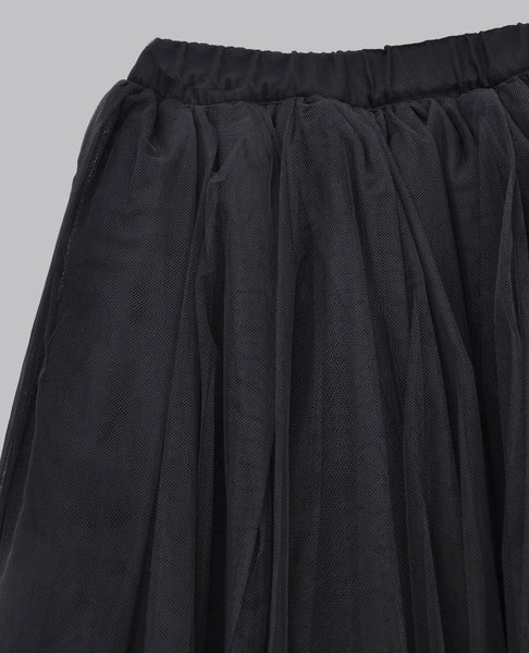 TULLE MID LENGTH SKIRT