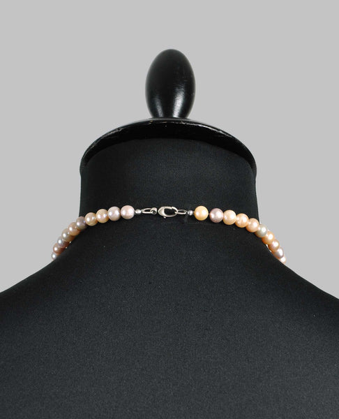 PINK PEARL DAGGER CHOKER