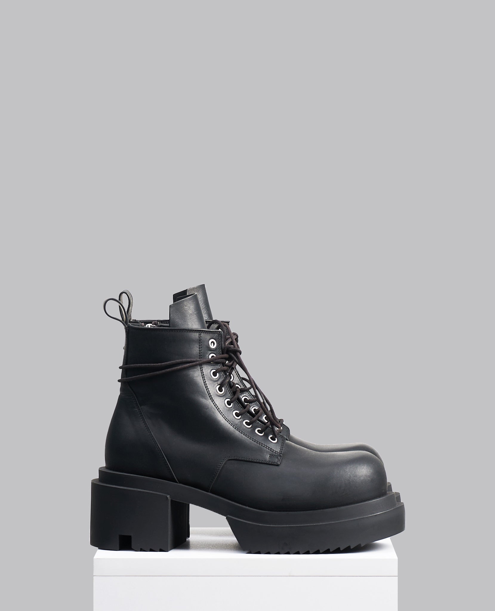 LIDO RUNWAY LOW ARMY BOGUN BOOTS