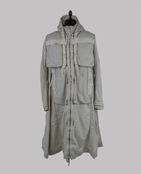 off-white boris bidjan saberi parka coat