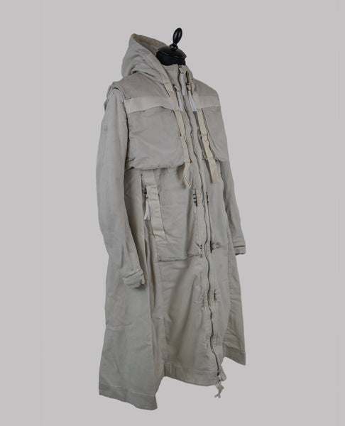 off-white boris bidjan saberi parka coat