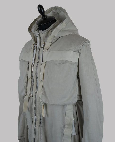 off-white boris bidjan saberi parka coat